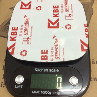 Cân điện tử nhà bếp 1g-10kg hiển thị 4 đơn vị