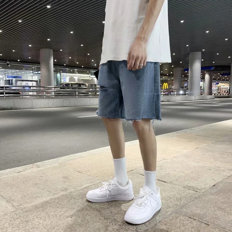 Quần Short Denim Thời Trang Mùa Hè Dành Cho Nam Size S-3Xl | BigBuy360 - bigbuy360.vn