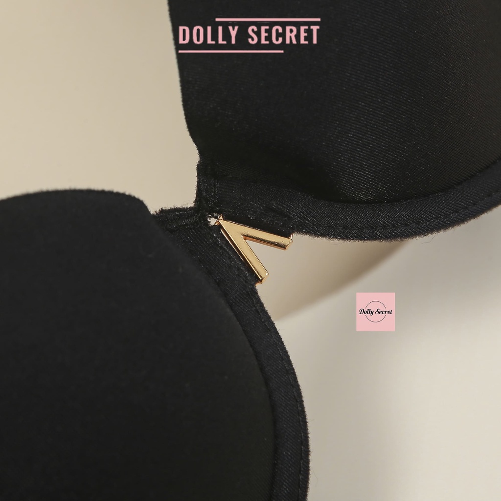 Áo lót nữ nâng ngực đệm dày bàn tay đúc su cao cấp có gọng mút kép siêu nâng ngực chống chảy xệ DOLLY SECRET A12 | BigBuy360 - bigbuy360.vn