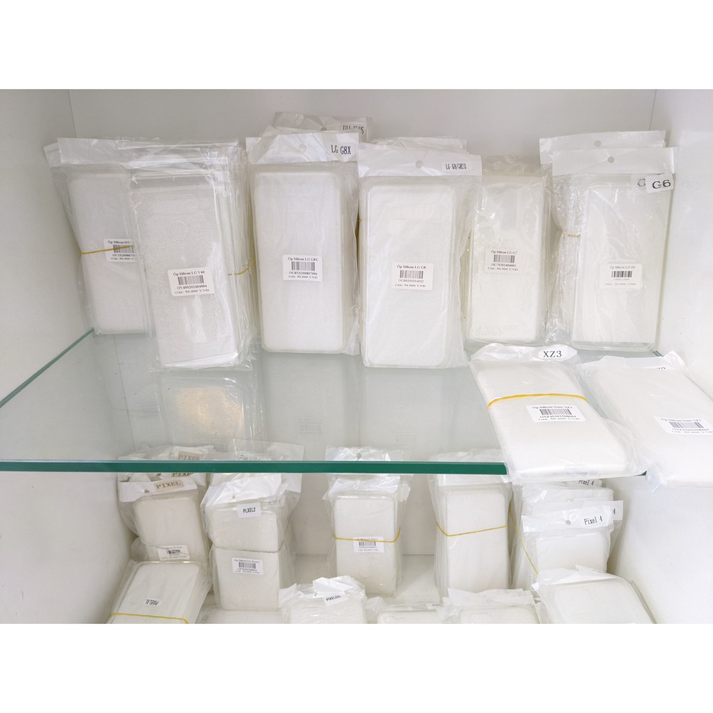Ốp lưng silicon dẻo chống sốc cho LG G8x / V50S / G6 / G7 / G8 / V30 / V40 / V50