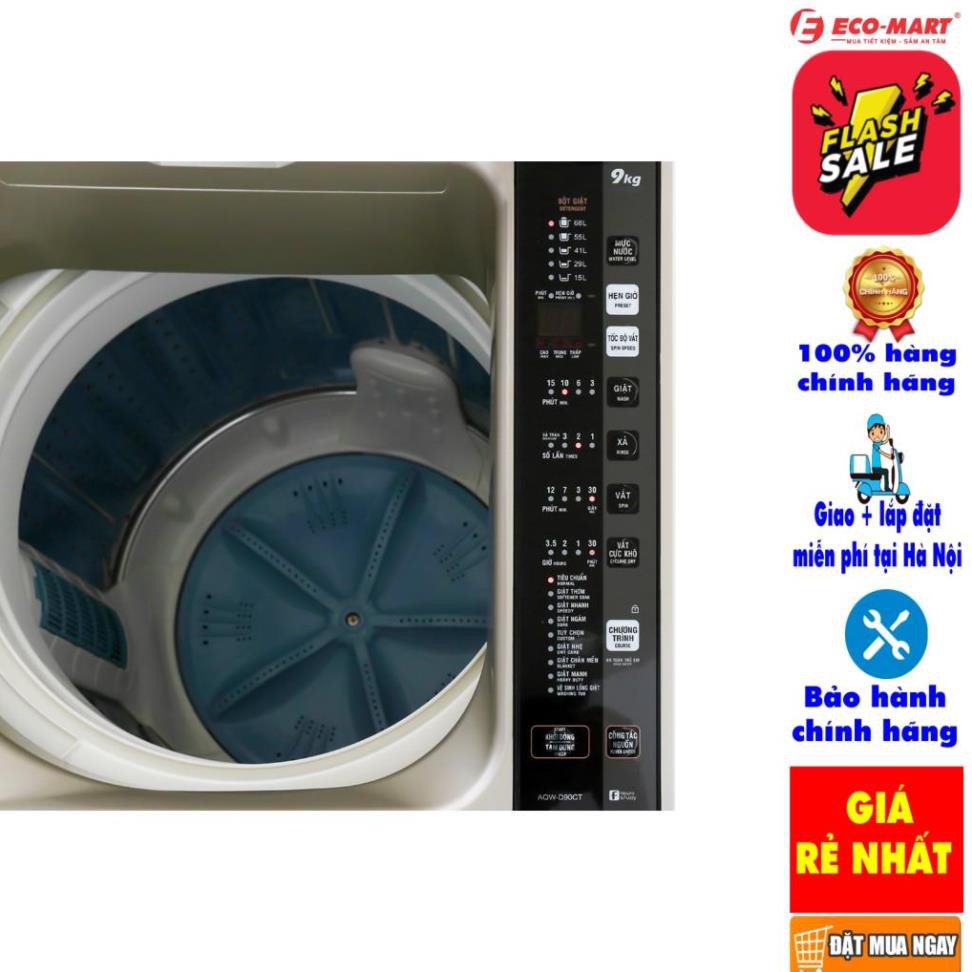 AQW-S90CT Máy giặt Aqua cửa trên 9kg AQW-S90CT