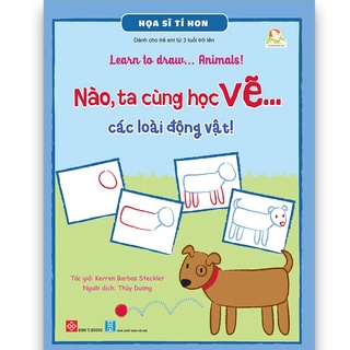 Sách - họa sĩ tí hon - learn to draw...