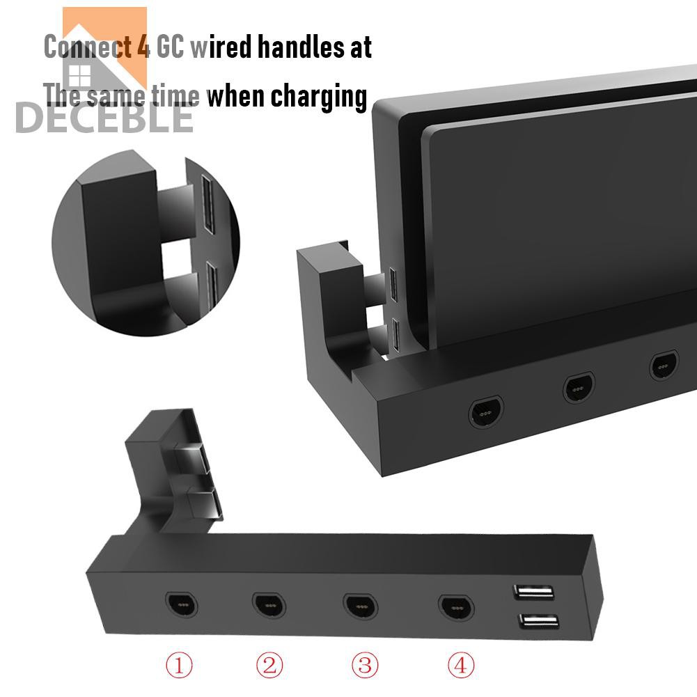 Đế Chuyển Đổi Hub 4 Cổng Cho Tay Cầm Chơi Game Switch | BigBuy360 - bigbuy360.vn