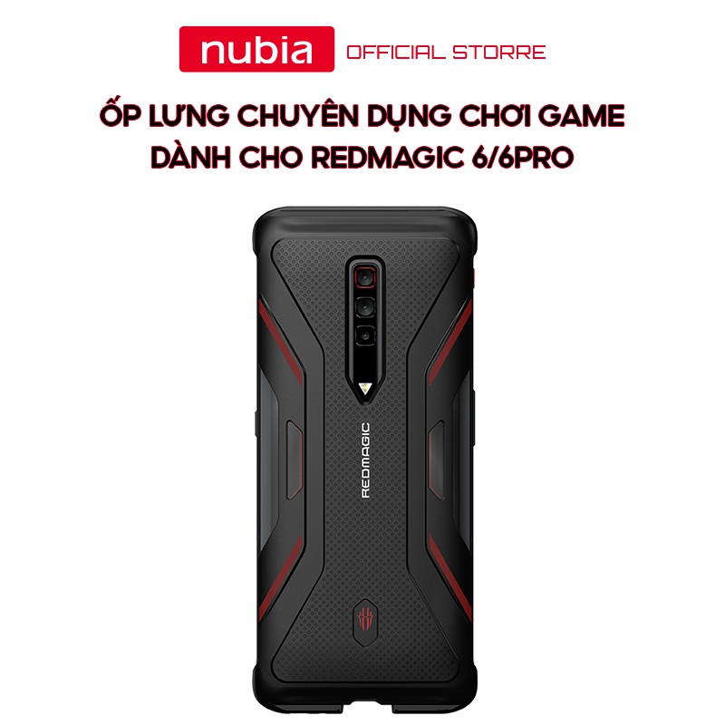 Ốp Lưng Bảo Vệ Dành Cho Nubia Redmagic 6 và 6 Pro Gắn Được Tay Cầm GamePad - Hàng Chính Hãng