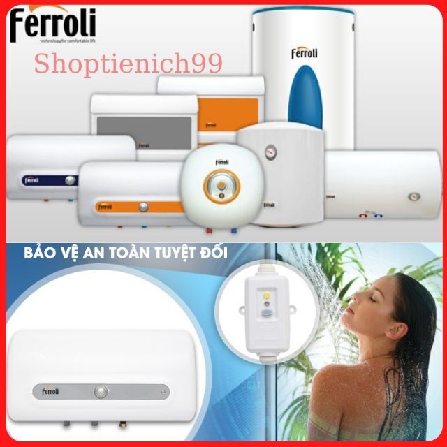 Bình Nóng Lạnh Ferroli Ngang 15L-20K- 30Lít QQ-ME Bảo Hành 8 Năm Siêu Bền Chính Hãng Giá Rẻ Tại Hà Nội.