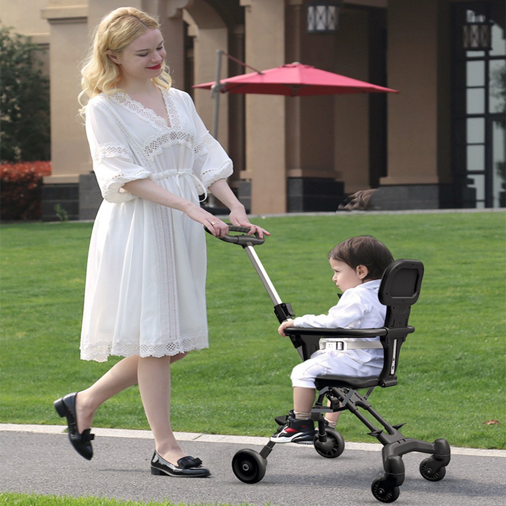 Xe đẩy gấp gọn cho em bé xe gấp gọn siêu nhẹ cho bé từ 6-36 tháng BABYHOPE