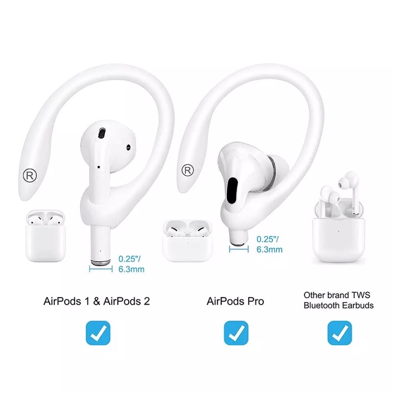 [Freeship 50k] Phụ kiện chống rơi giữ tai nghe Airpod 1/2/3, Airpod Pro