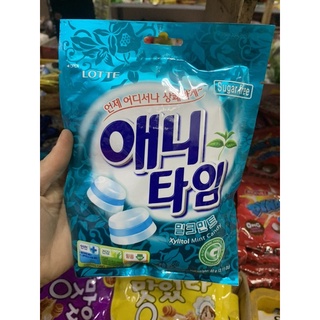 Kẹo lotte anytime bạc hà 60g