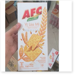 Bánh Qui Mặn AFC 200g(8 Gói*25g)