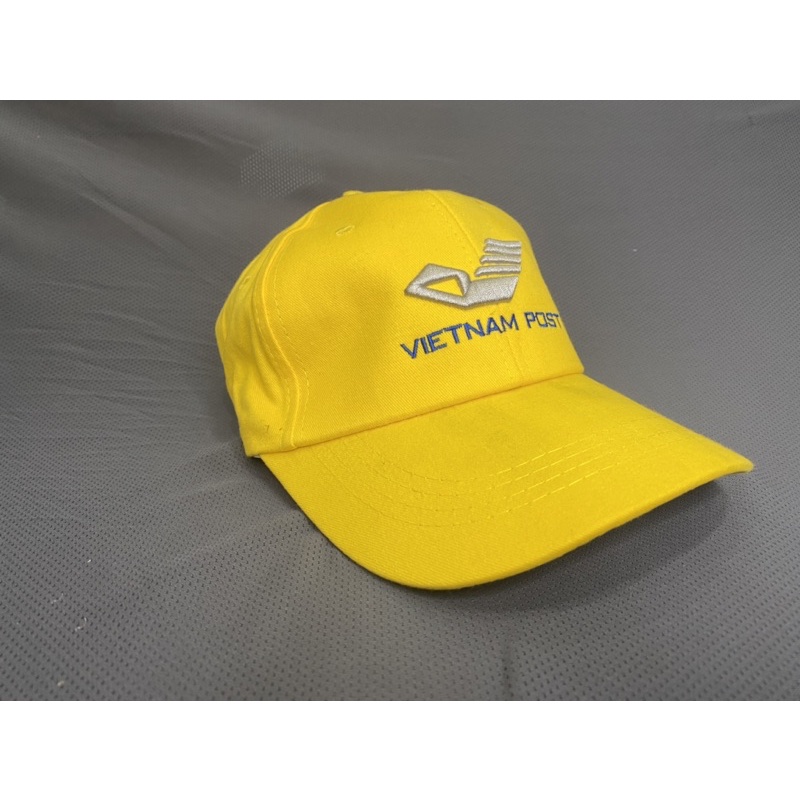 Mũ Lưỡi Trai Thêu Logo Bưu Điện Việt Nam vải kaki cao cấp VNPOST