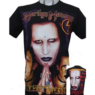 Áo Rock band tee: áo thiun áo phông Marilyn Manson ROX SP327