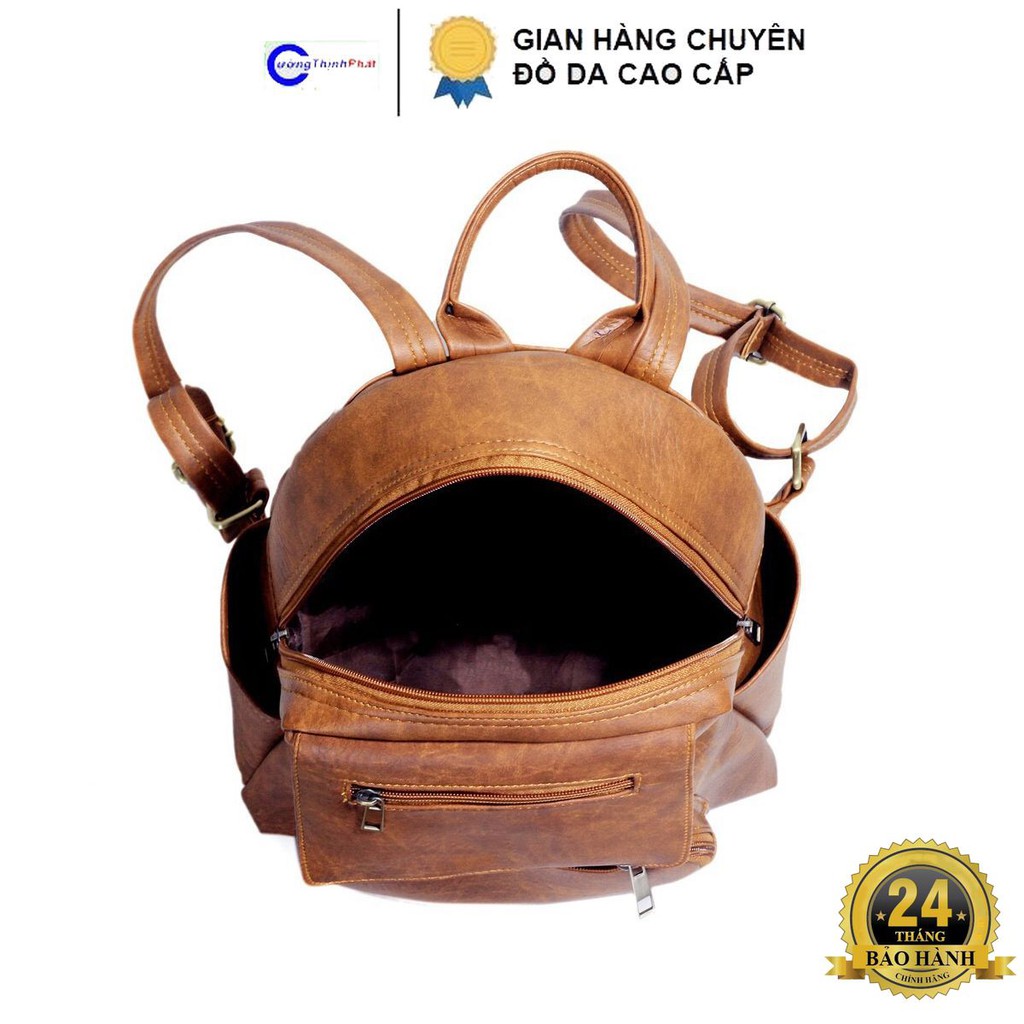 Ba lo da nữ đi học thời trang kích thước 30x15x35cm_ Nhiều màu