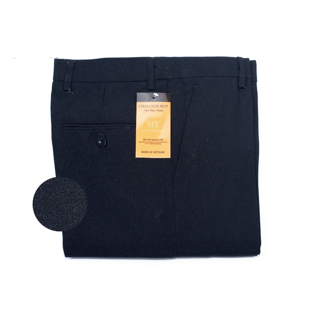 Quần tây nam trung niên ống đứng chất vải mềm mát không ra màu không xù lông QTAY21