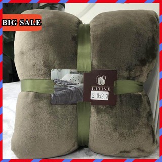 ( FREE SHIP )Chăn Lông Thỏ BLANKET siêu mềm mịn, Chăn Hè Thu Cao Cấp