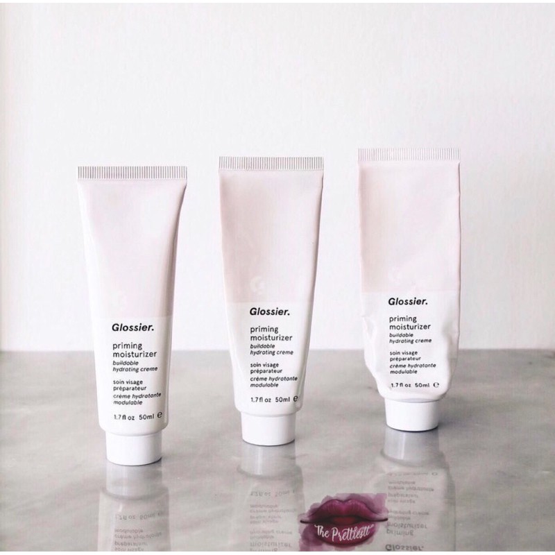 Kem lót kiêm kem dưỡng ban ngày 2 in 1 Glossier Priming Moisturizer Fullsize 50ml +2% phí bán hàng