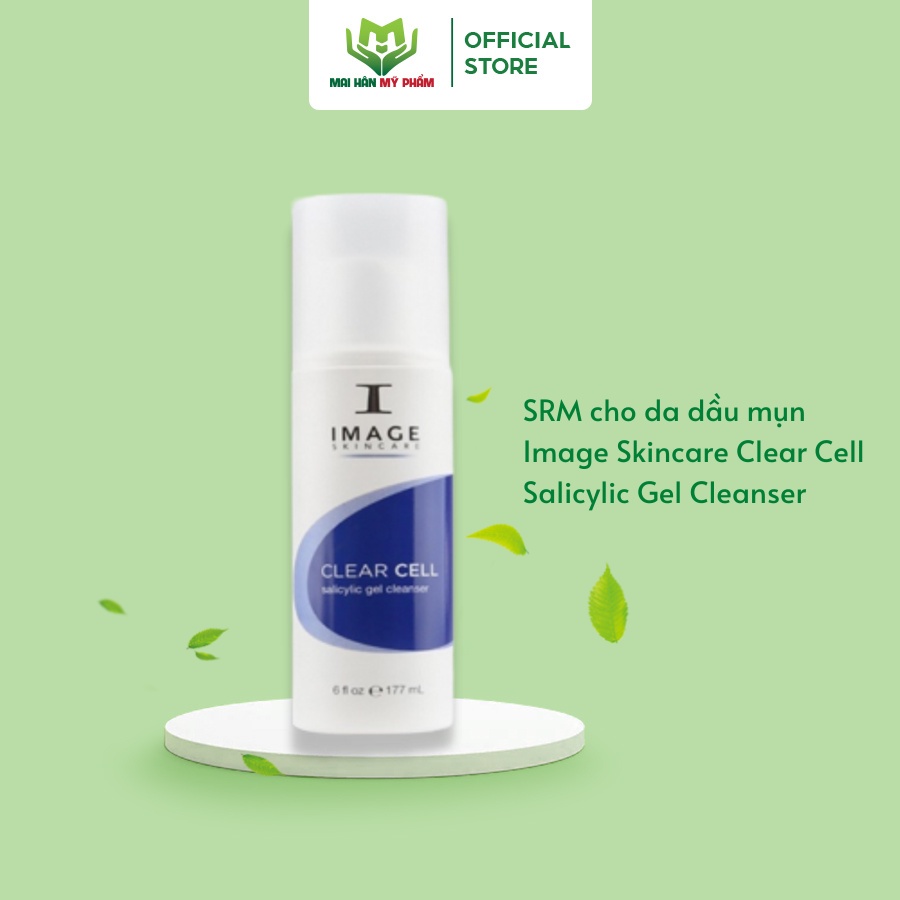 Sữa rửa mặt cân bằng da cho da dầu mụn Image Skincare Clear Cell Salicylic Gel Cleanser 177ml - Mỹ Phẩm Mai Hân
