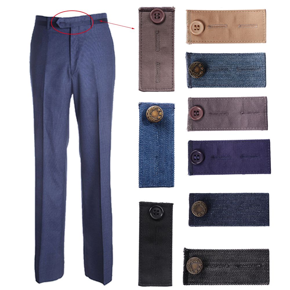 Dây Đeo Thắt Lưng Quần Jean Có Nút Bấm Dành Cho Mẹ Bầu