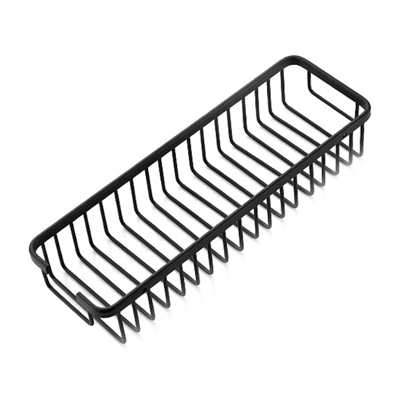 Giá Đỡ Đựng Mỹ Phẩm / Đồ Dùng Nhà Tắm Bằng Kim Loại Gắn Tường Tiện Dụng