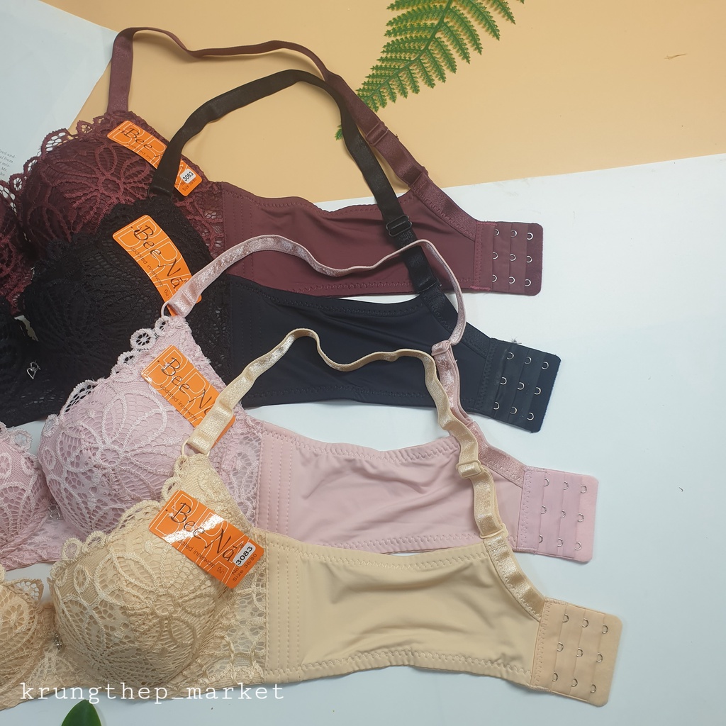 ÁO NGỰC BEE NÁ 3083 CÓ GỌNG , KHÔNG ĐỆM , REN SANG TRỌNG , CUP B