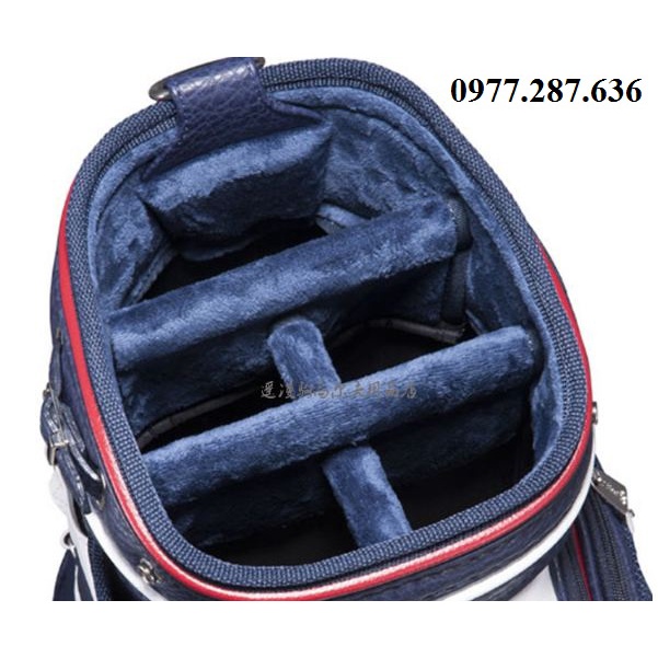 Túi đựng gậy golf Titleist da PU 14 - 16 gậy chống nước 5 ngăn cao cấp chắc chắn shop GOLF PRO TM003