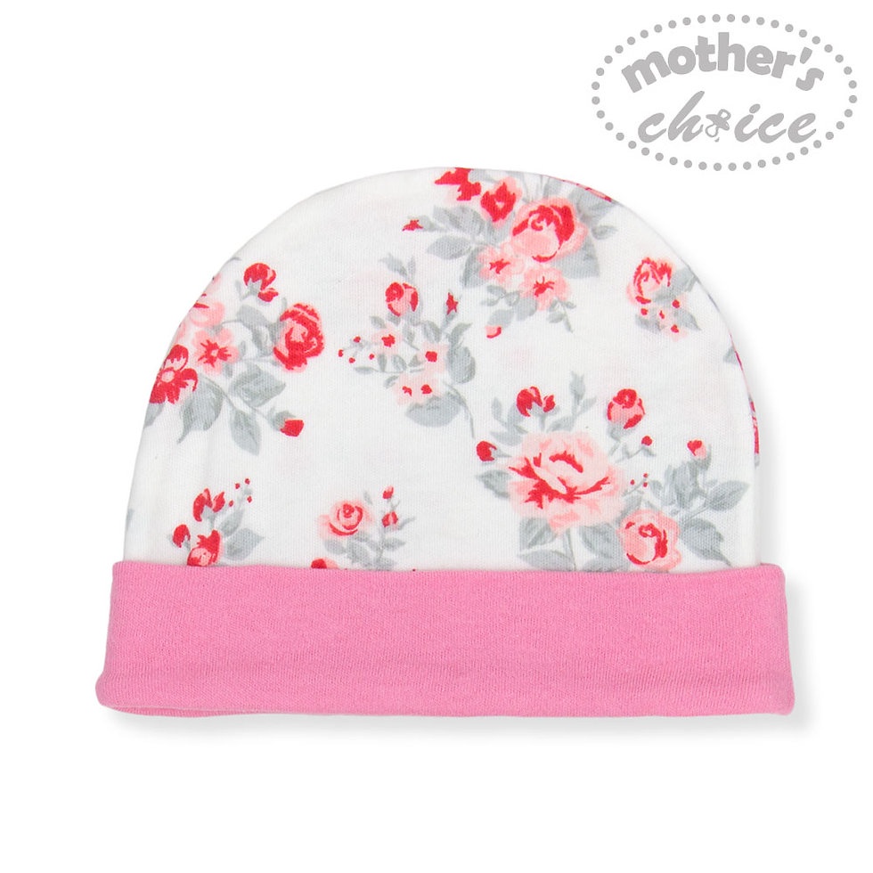 Set Quà sơ sinh cho bé gái màu hồng đáng yêu Mother's Choice gồm bodysuit, quần dài, mũ và tất 100% cotton IT3197