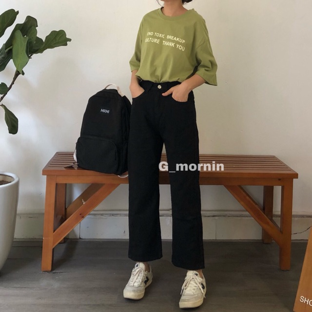 Quần jeans QJ09 (đen, trắng be) | BigBuy360 - bigbuy360.vn