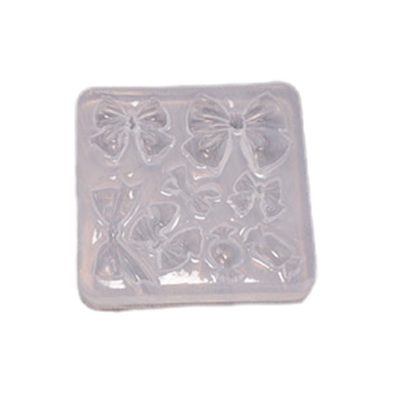 Khuôn Silicone Làm Kẹp Tóc Hình Nơ Xinh Xắn