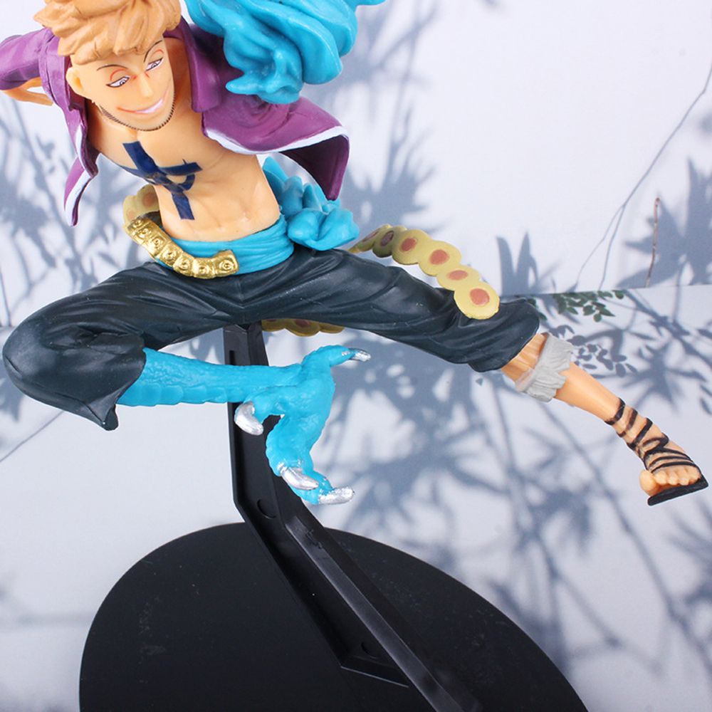 Mô hình nhân vật Monkey D Luffy bằng PVC 18cm trang trí nhà cửa