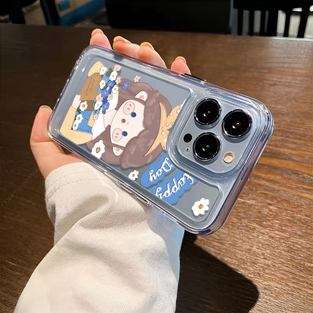 Ốp Điện Thoại Trong Suốt In Hình Hoa Cho iphone 14ProMax 14Plus 13 11 12 7Plus X XR XS Max