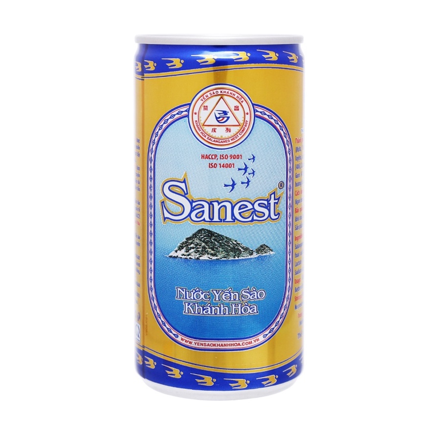 Nước yến Sanest Yến sào Khánh Hòa lon 190ml