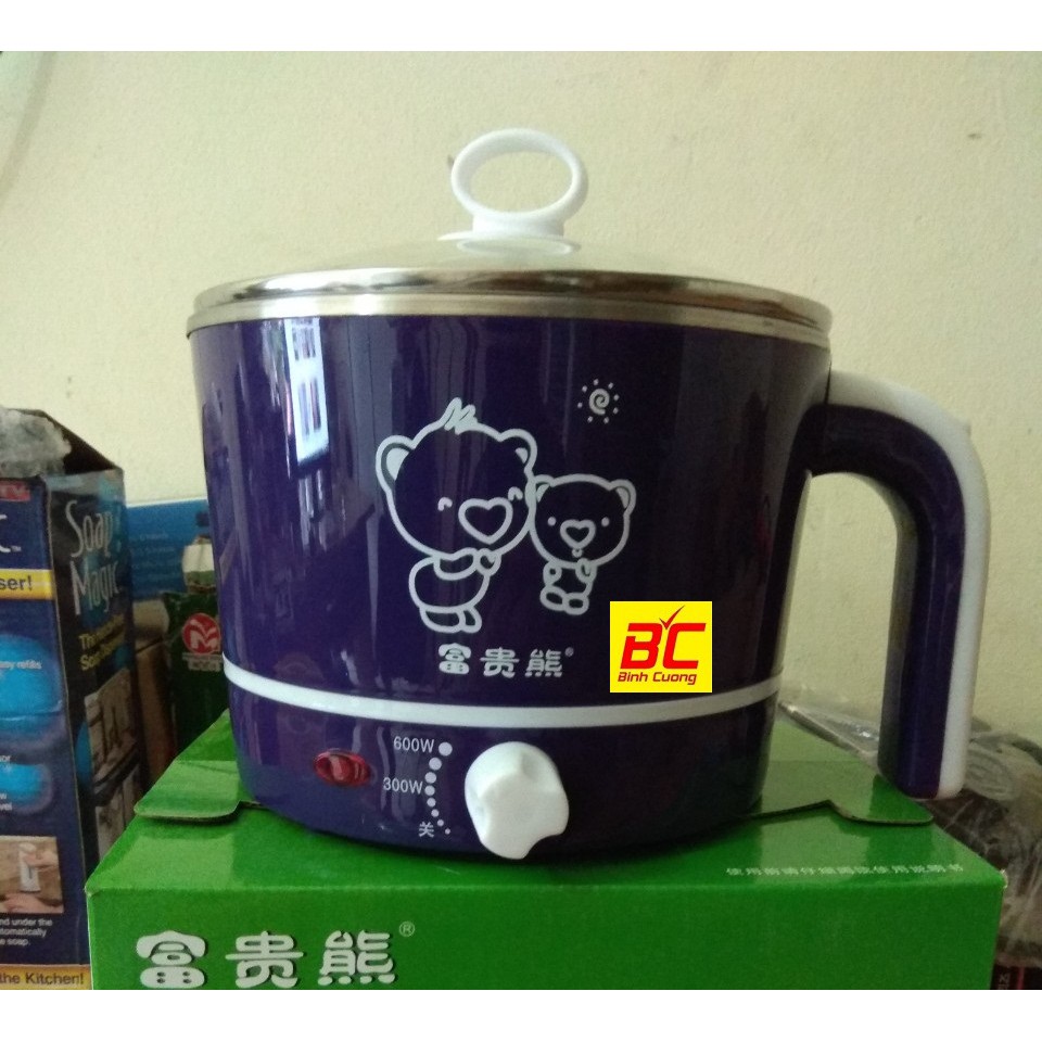 Ca nấu siêu tốc đa năng Inox 304 màu tím