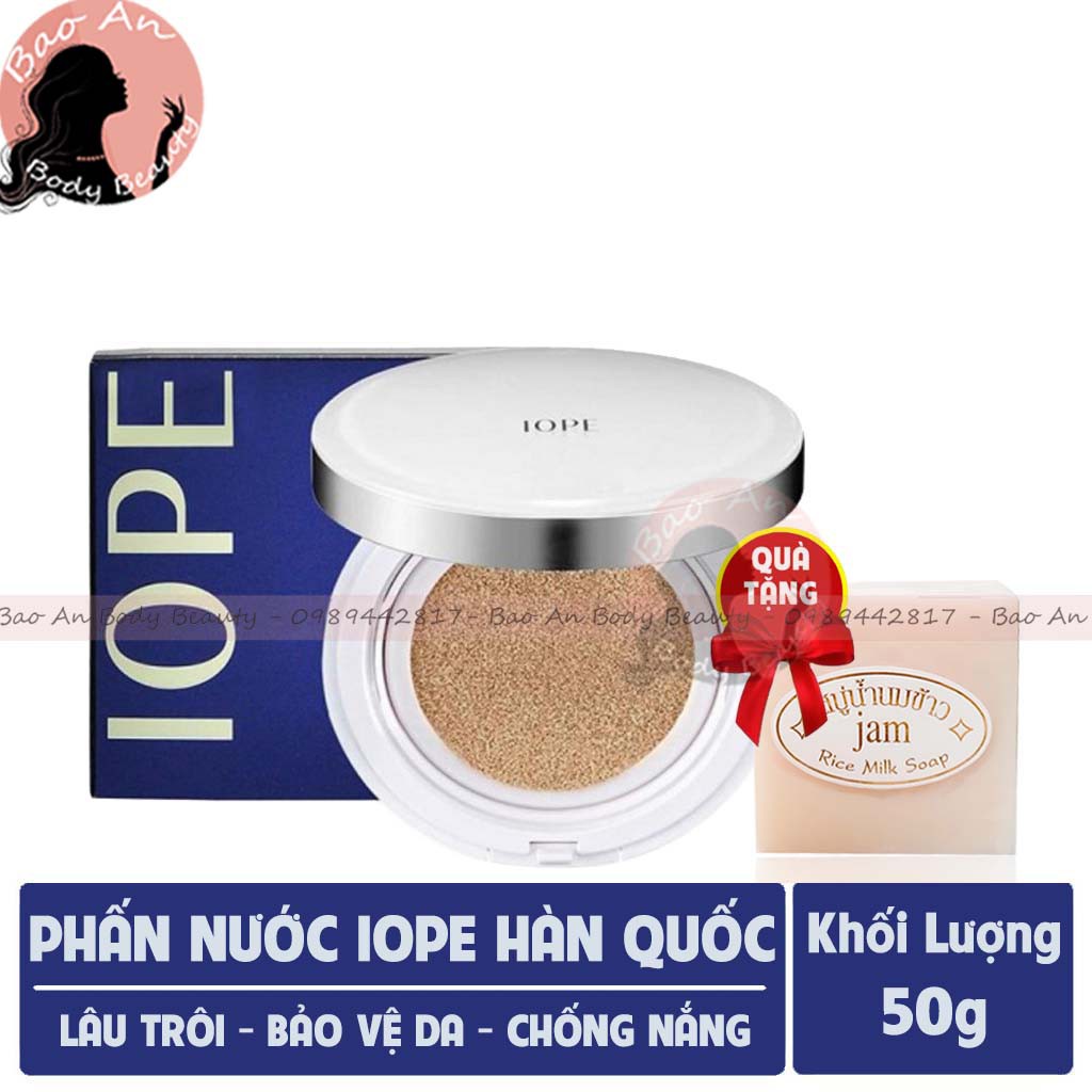 Phấn nước IOPE cao cấp Hàn quốc (tặng kèm lõi phấn thay thế)