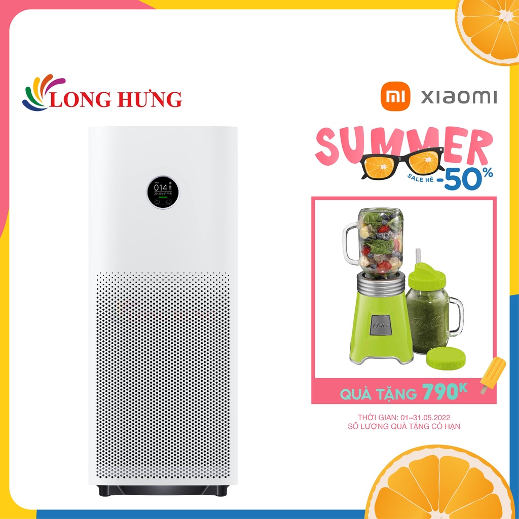 Máy lọc không khí Xiaomi Mi Air Purifier 4 Pro BHR5056EU AC-M15-SC - Hàng chính hãng