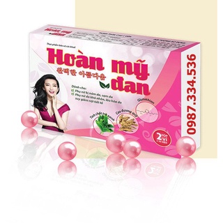 Hoàn Mỹ Đan viên uống hỗ trợ loại bỏ mụn, nám, tàn nhang