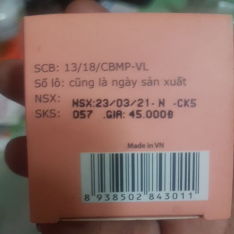 Kem mụn Lily's White 80g
