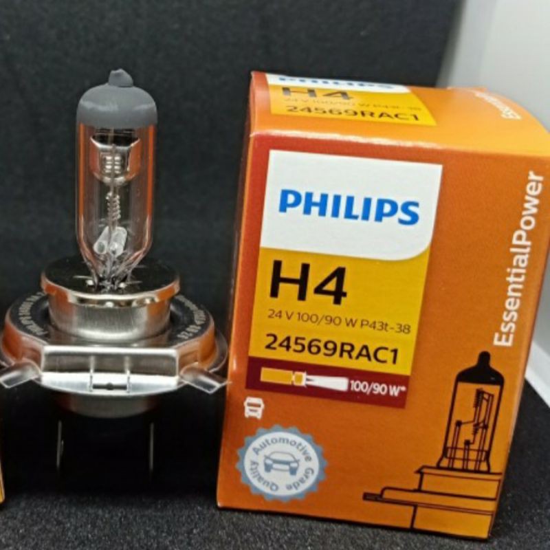 Bóng Đèn Halogen Philips H4 24v 100 / 90w Chất Lượng Cao