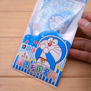 BỘ THƯỚC KẺ HELLO KITTY - DORAEMON