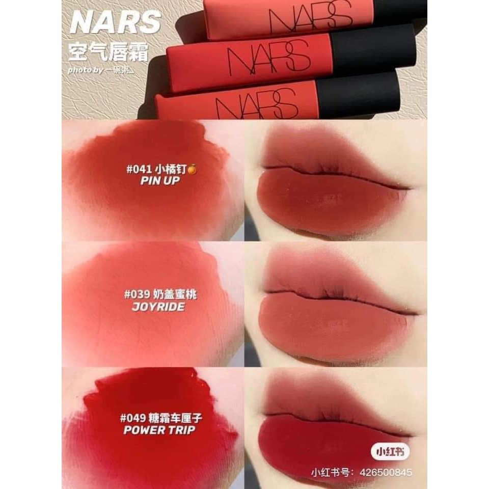 Nars - Son Kem Nars Knouckout - Màu Đỏ Cam Đào yêu yêu