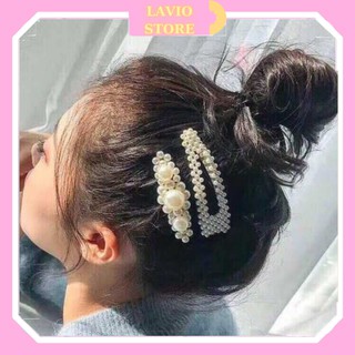 Kẹp Tóc Mái Hot Trend Đính Hạt -2228_Nguyễn Trang