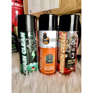 Rửa sên, dưỡng sên, phục hồi nhựa nhám, tẩy rửa đa năng Sprayking