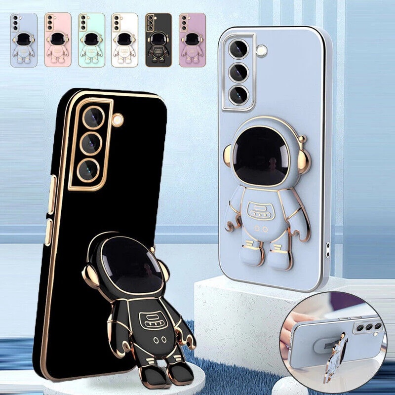 Giá Đỡ Điện Thoại Hình Phi Hành Gia Hoạt Hình 3D Có Thể Gập Lại