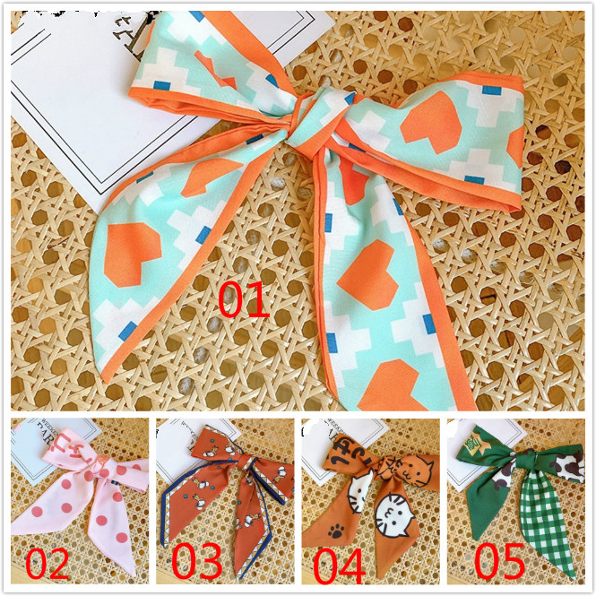 (Hàng Mới Về) Băng Đô Nơ Đa Năng Phong Cách Hàn Quốc Xinh Xắn Cho Nữ