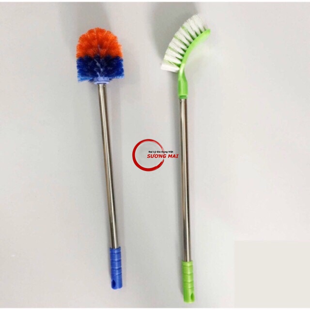 [Giá Sỉ] Chà Bồn Cầu Inox, Chà Bồn Cầu Nhựa