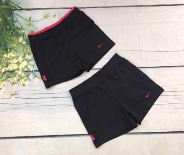 QUẦN SHORT THỂ THAO NỮ VIỀN MÀU