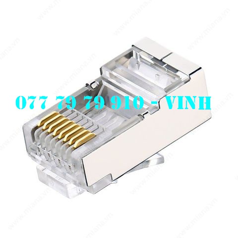 🖥Đầu mạng RJ-45🖥CHÍNH HÃNG 100%🖥BỌC KIM LOẠI CHỐNG NHIỄU - CAT.5e