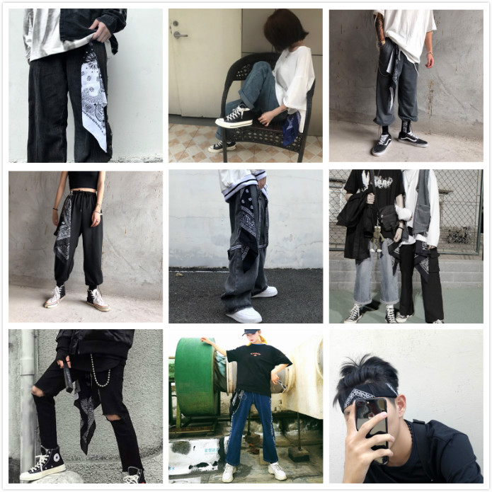 Khăn Quàng Thiết Kế Phong Cách Hiphop Độc Đáo