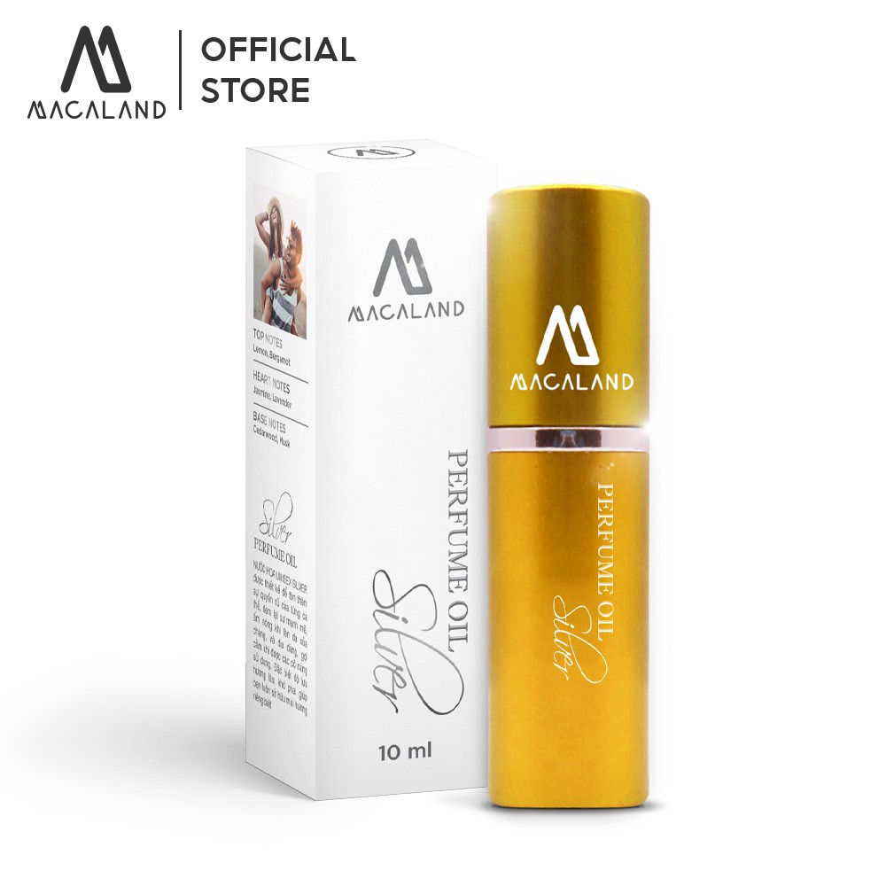 Nước hoa Silver Unisex MACALAND (dạng chai xịt)