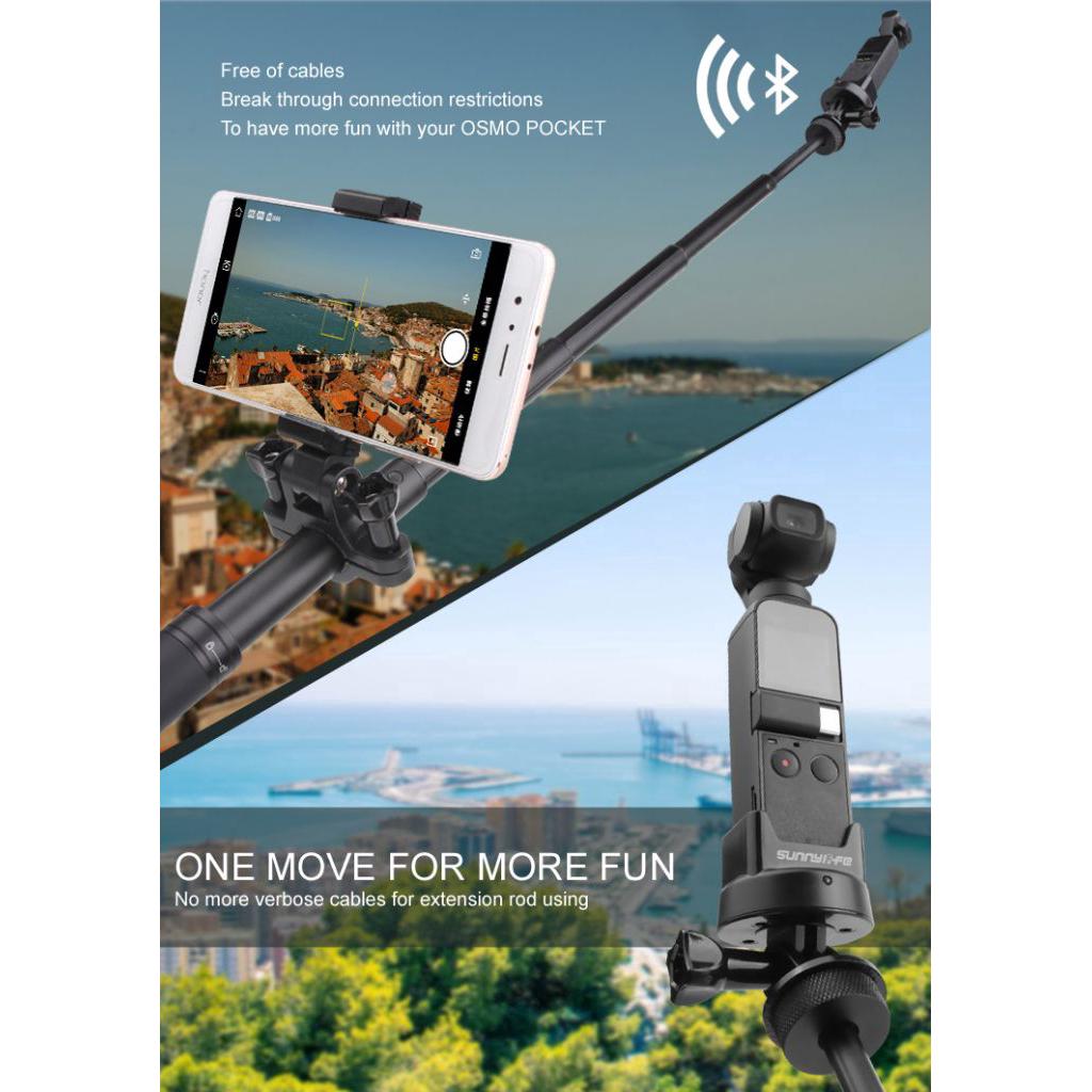 ☽ for DJI OSMO POCKET Gimbal StabilizerWireless Mount Holder Base Tripod Adapter Moira