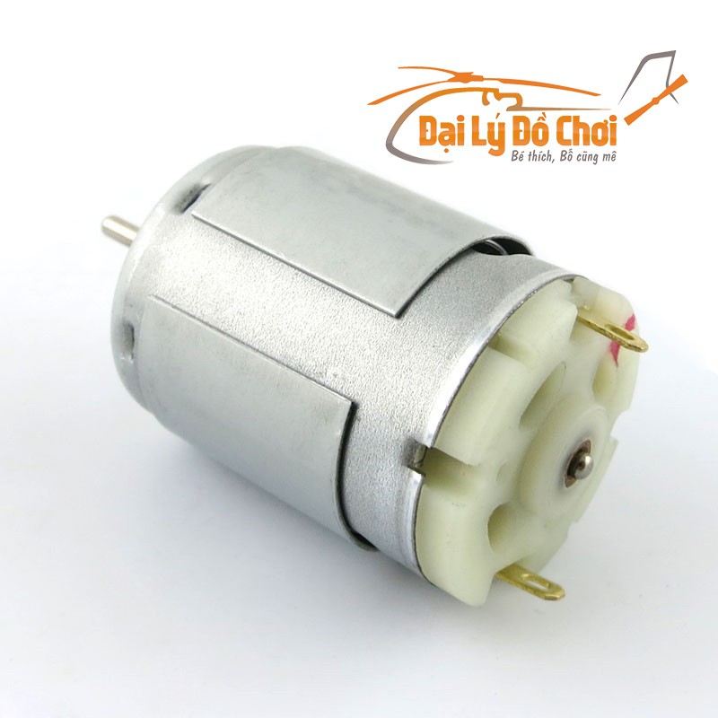 DC385 ĐỘNG CƠ CHẾ TẠO XE MÔ HÌNH DẢI ĐIỆN ÁP TỪ 6 ĐẾN 12V