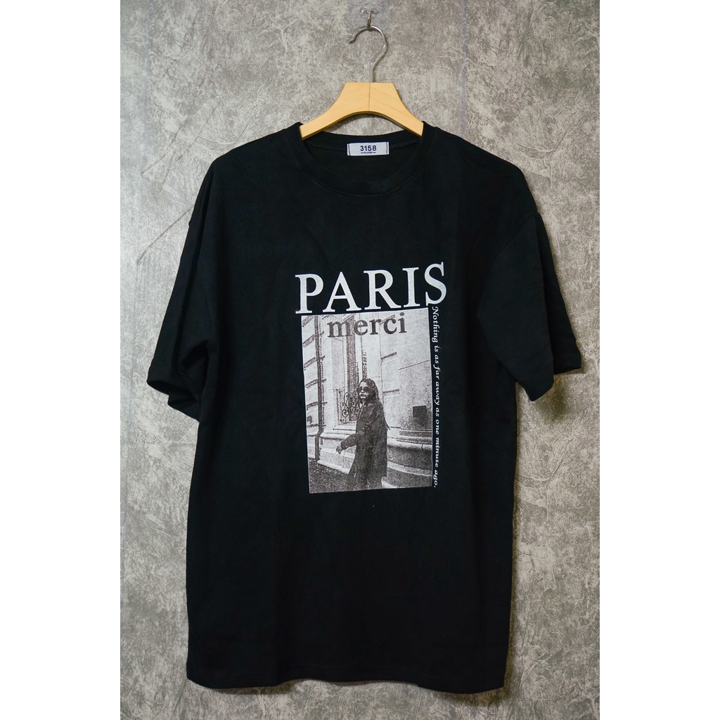 Áo thun oversize in hình PARIS , áo phông nam nữ unisex, Zeus Streetwear
